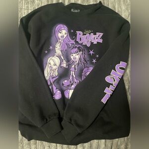 Bratz Black and Purple Women's Sweater
